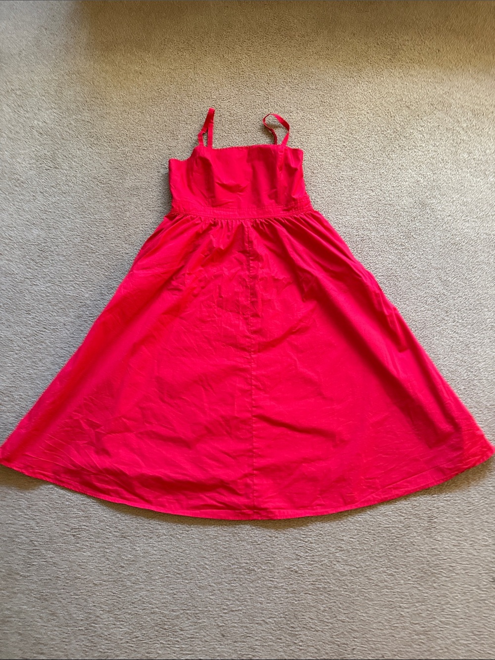 Nine West Bright Red Spaghetti-Strap Dress